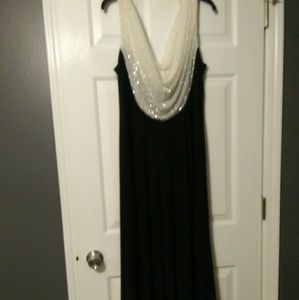 Black full-length formal gown